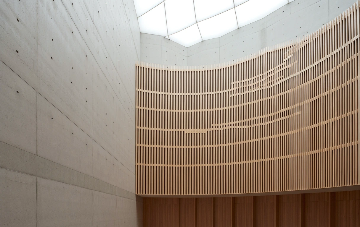 Acoustic architecture detail